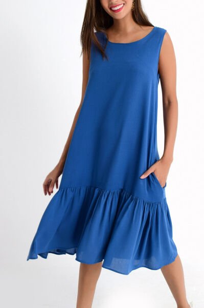 ROYAL-BLUE DRESS