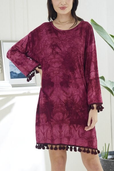 FUSCHIA-BATIK DRESS