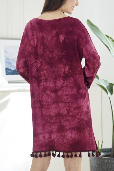 FUSCHIA-BATIK DRESS