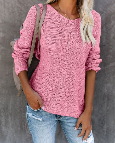PINK SWEATER