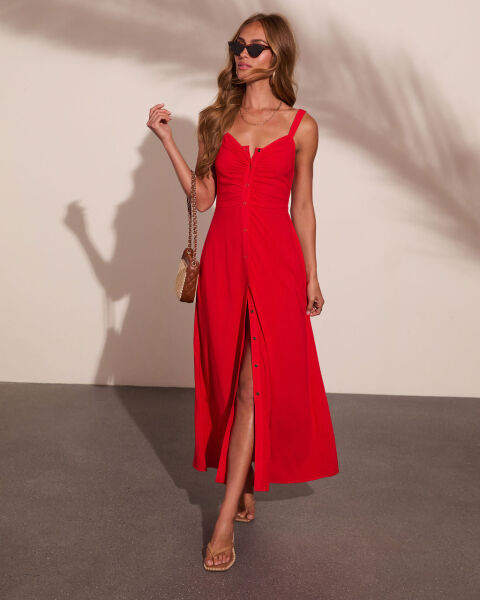 RED DRESS S - RED