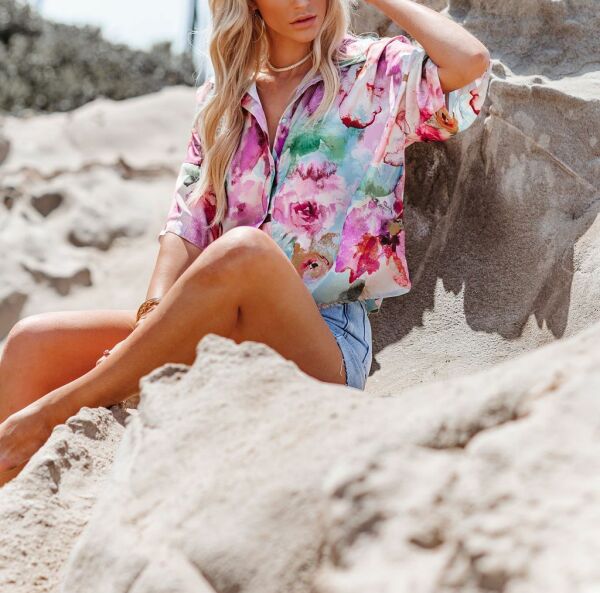 MULTICOLOR-FLORAL SHIRT