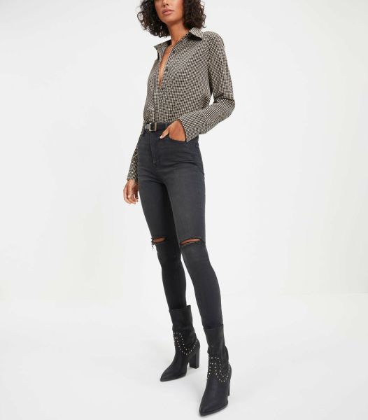 Shırt Black-Ecru Nd24869