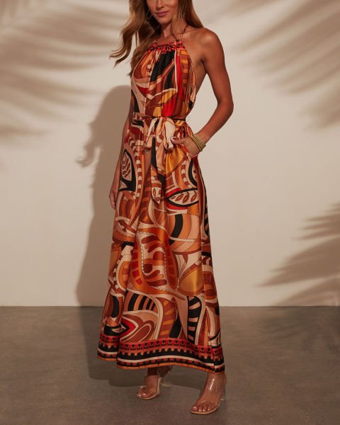 MULTICOLOR-PRINTED JUMPSUIT