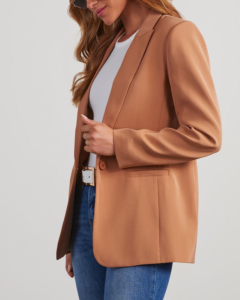 CINNAMON BLAZER JACKET