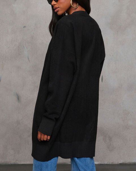 BLACK CARDIGAN