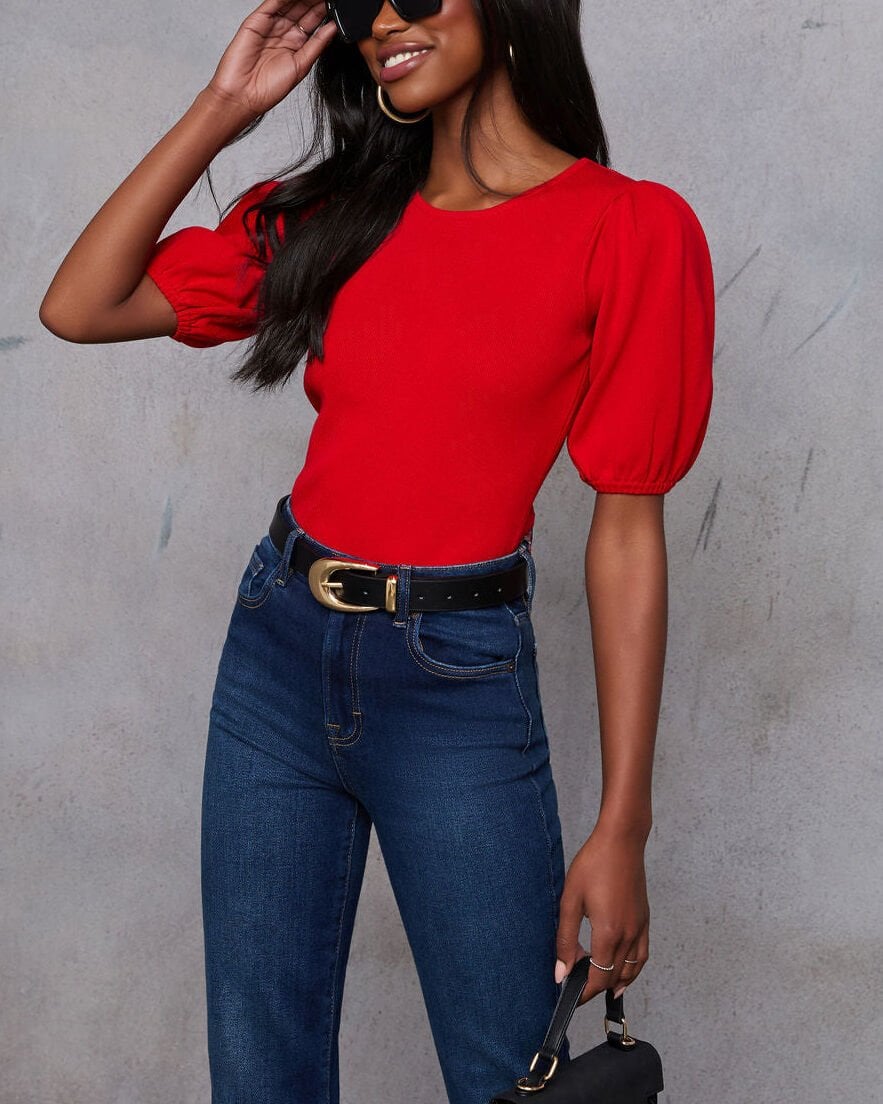 RED SWEATER