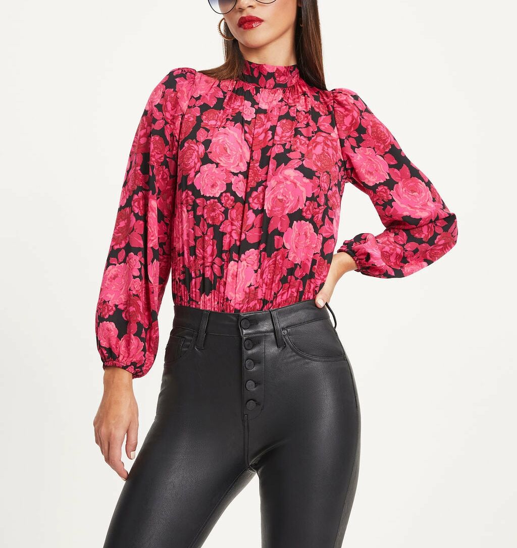 Blouse Pınk-Floral Nd25031