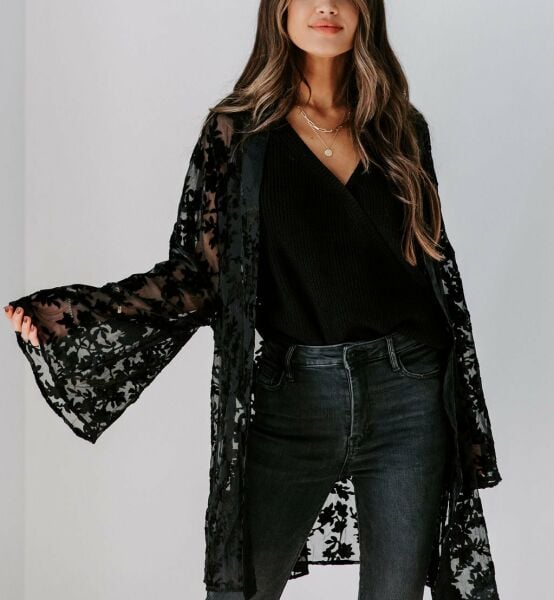 Kımono Black Nd25056