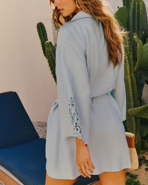 LIGHT-BLUE DRESS M - LIGHT-BLUE