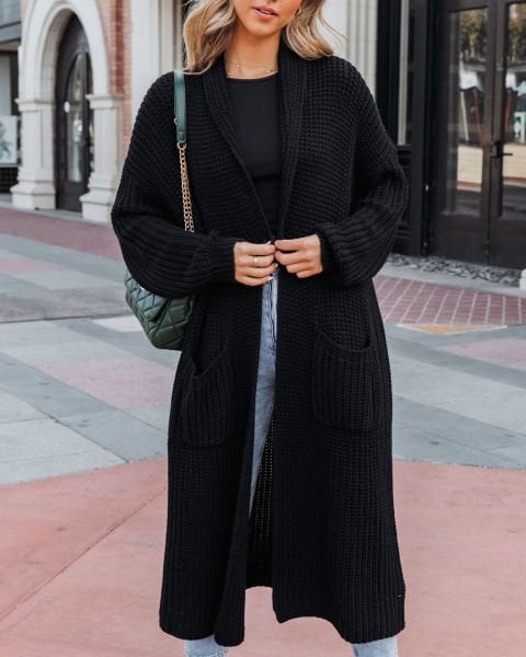 BLACK-CARDIGAN