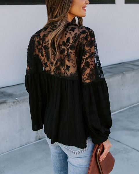 BLACK BLOUSE