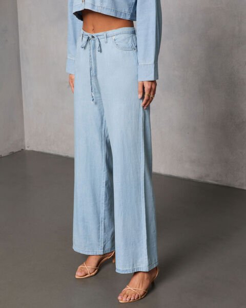 LIGHT-BLUE JEANS PANTS