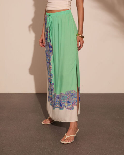 MINT-BLUE SKIRT