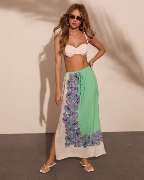 MINT-BLUE SKIRT