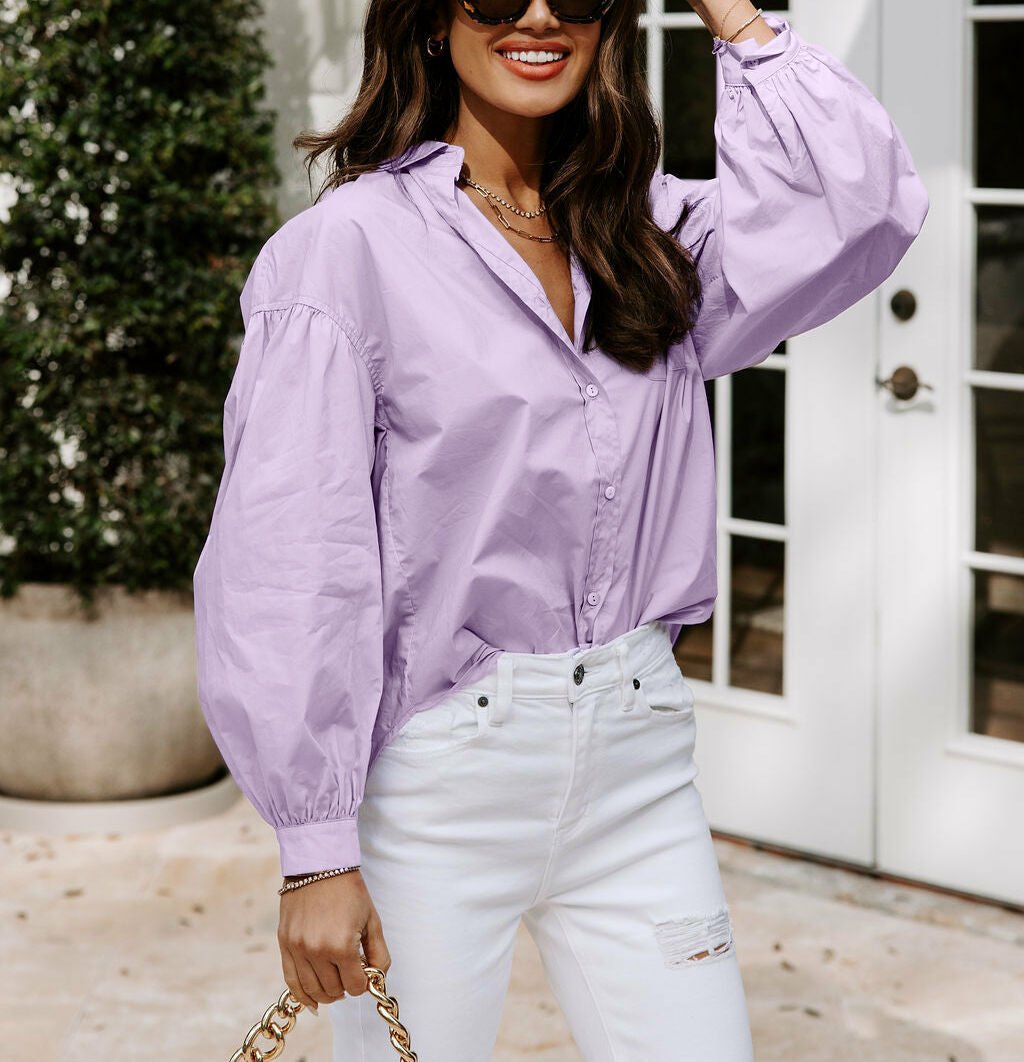 Chemise Lilas Nd25174