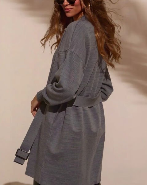 GREY CARDIGAN