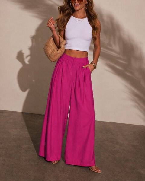 FUSCHIA PANTS