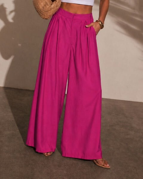 FUSCHIA PANTS