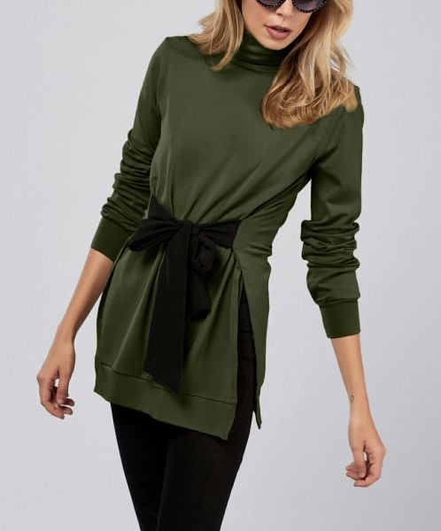 KHAKI-BLOUSE
