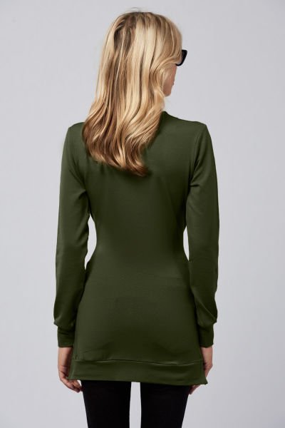 KHAKI-BLOUSE