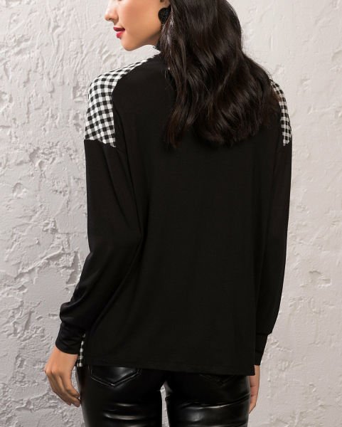 BLACK-WHITE-BLOUSE