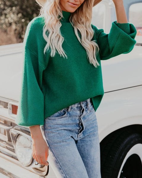 GREEN-SWEATERS