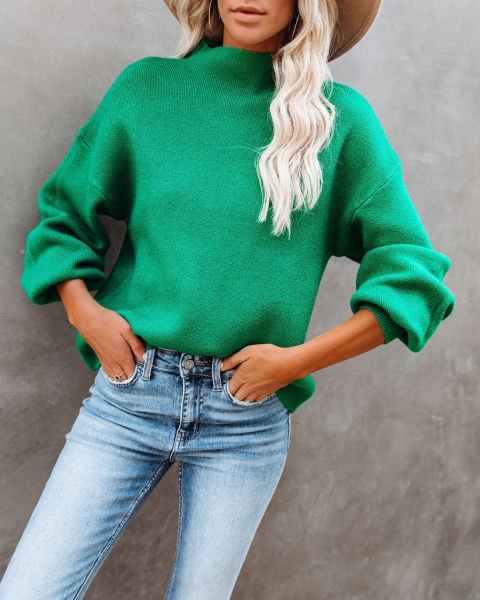GREEN-SWEATERS
