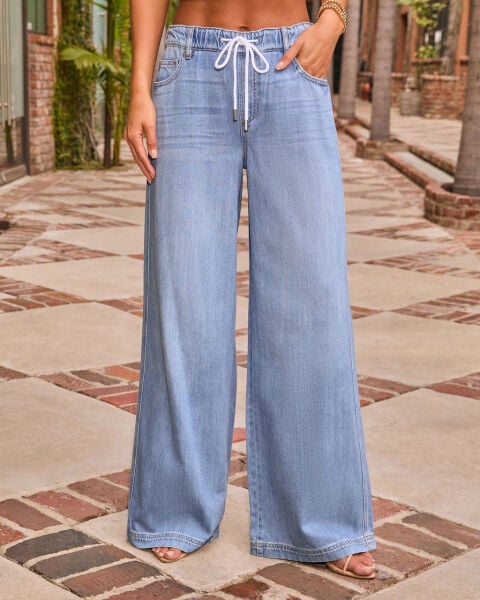 LIGHT-BLUE JEANS PANTS