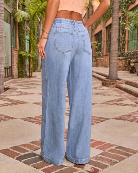 LIGHT-BLUE JEANS PANTS