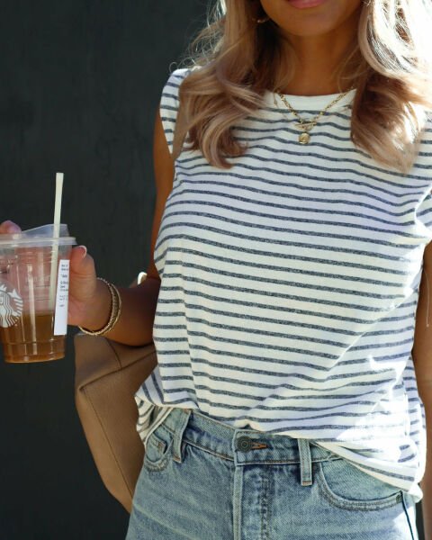 Blouse Ecru-Grey Nd25205