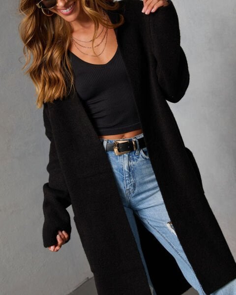 BLACK CARDIGAN