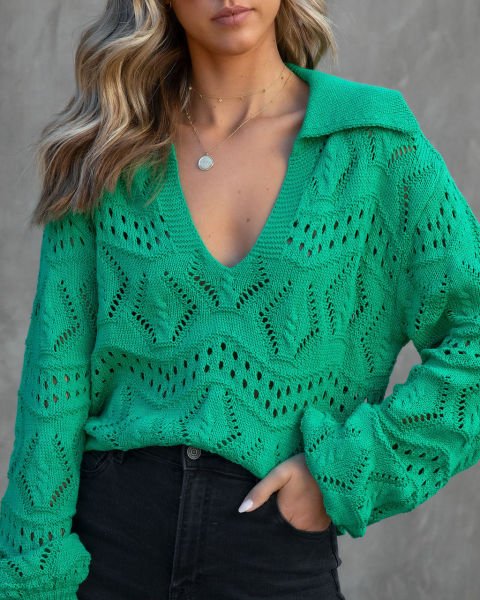 GREEN-SWEATERS