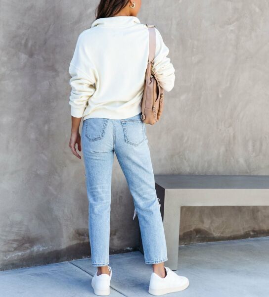 Sweatshırt Ecru Nd25241