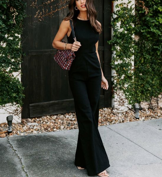 BLACK JUMPSUIT