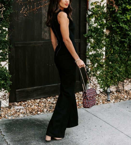 BLACK JUMPSUIT