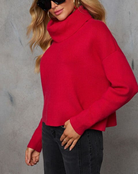RED SWEATER
