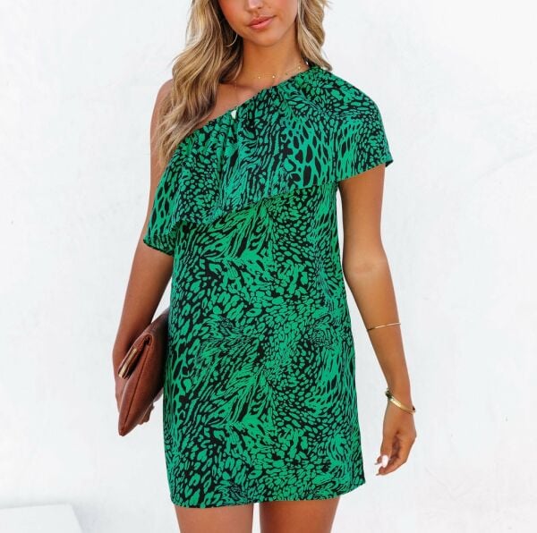 Dress Green-Black-Leopard Nd25353
