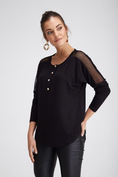 Blouse Black Nd8108
