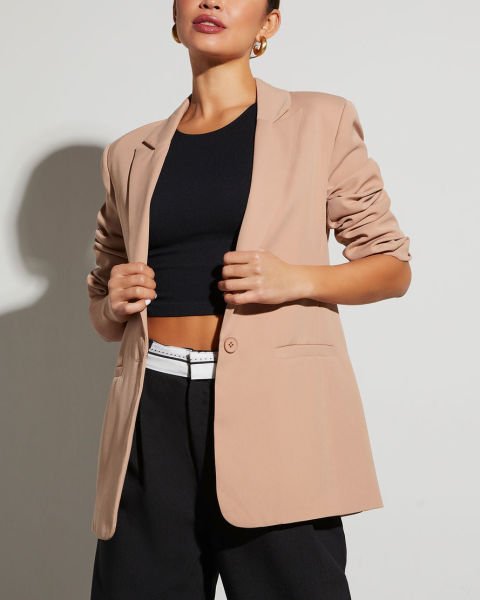 LATTE-BLAZER JACKET