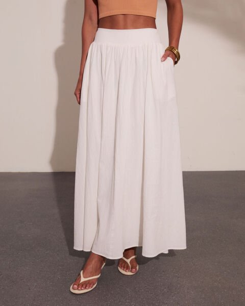 WHITE SKIRT