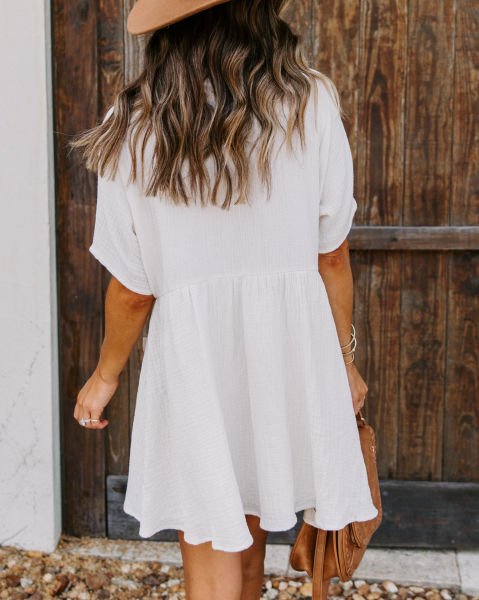 ECRU DRESS