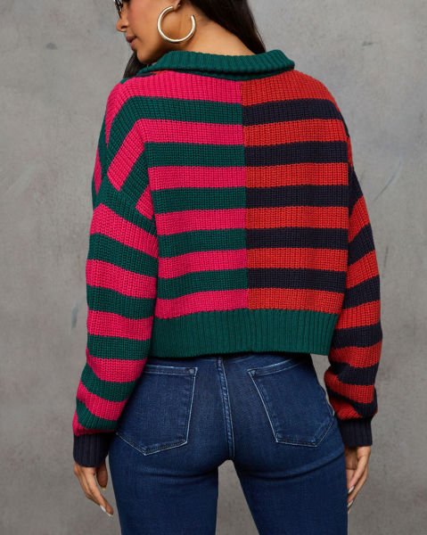 MULTICOLOR-STRIPED-SWEATERS
