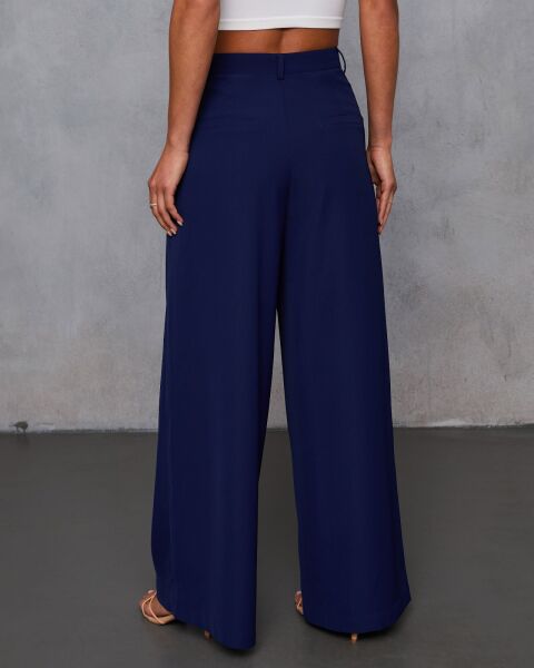 NAVY PANTS L - NAVY