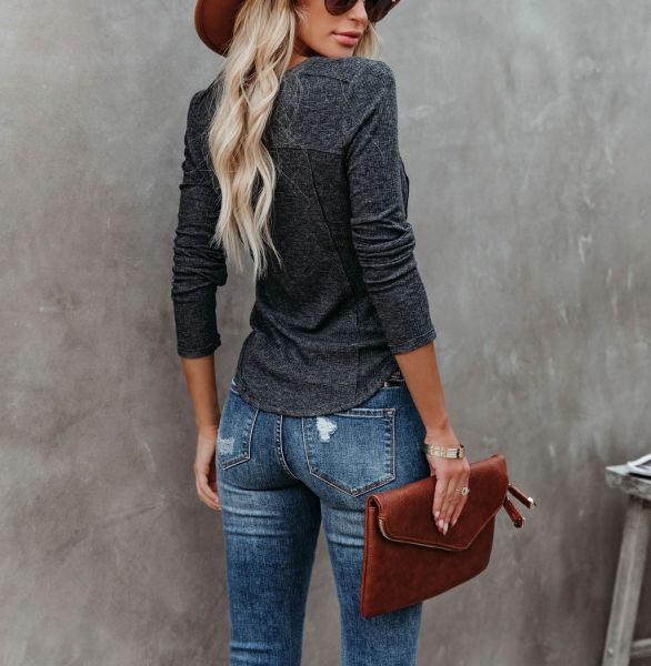 ANTHRACITE-BLOUSE