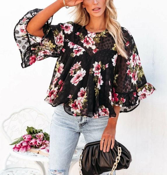 BLACK-FLORAL-BLOUSE