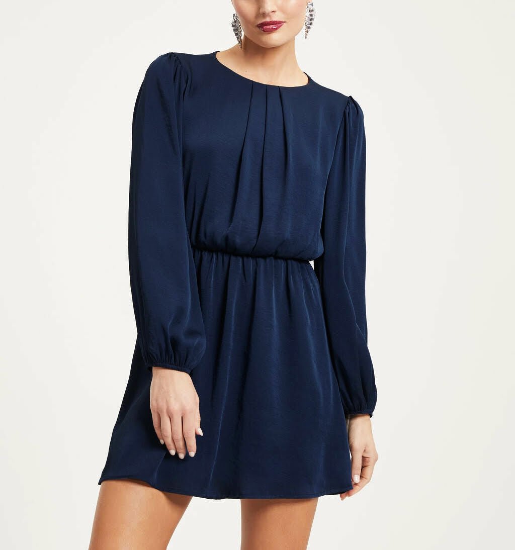 NAVY DRESS S - NAVY