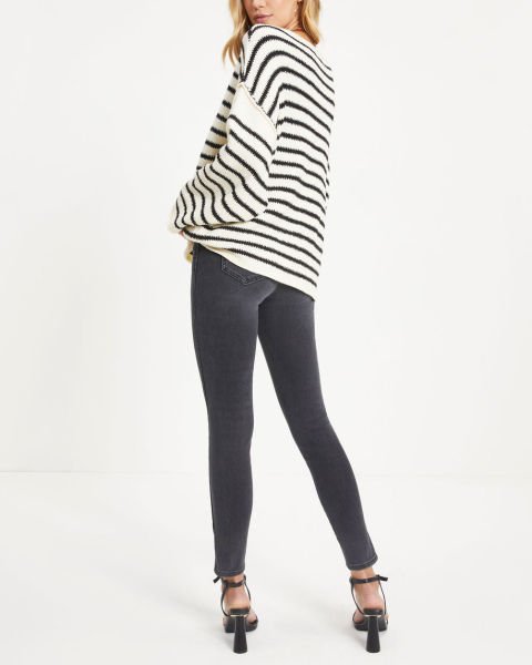 ECRU-BLACK-STRIPED-SWEATERS