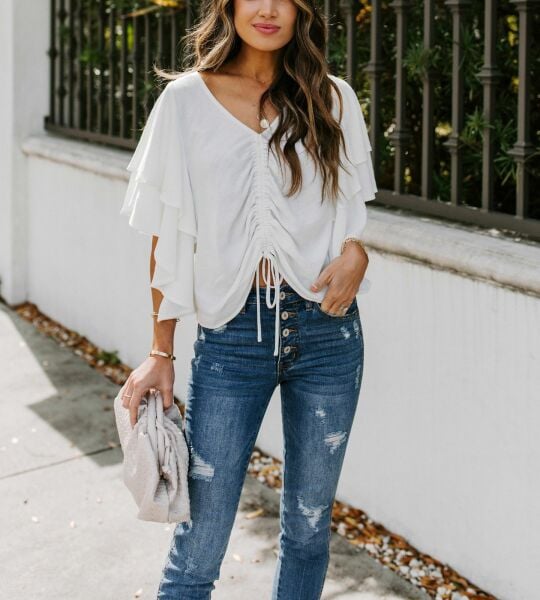 ECRU BLOUSE