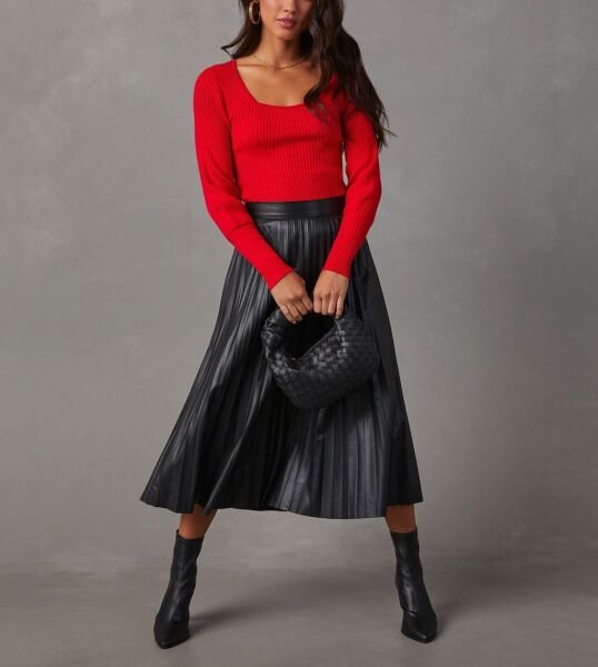 RED BLOUSE